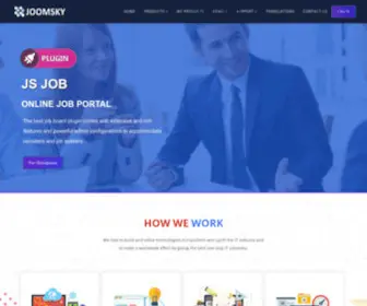 Joomsky.com(Your Destination for Cutting) Screenshot