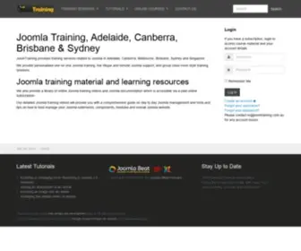 Joomtraining.com.au(Joomtraining) Screenshot