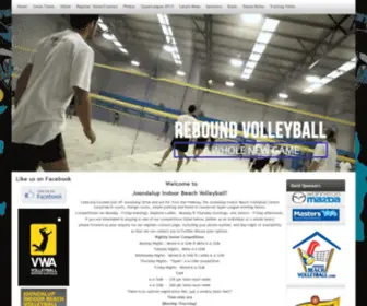 JoondalupVolleyball.com(Indoor Beach Volleyball Joondalup) Screenshot