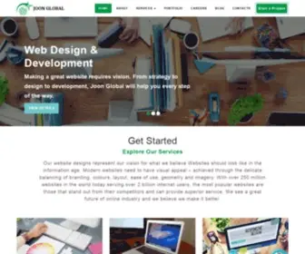 Joonglobal.com(Top Best Website design and development services in Dwarka) Screenshot