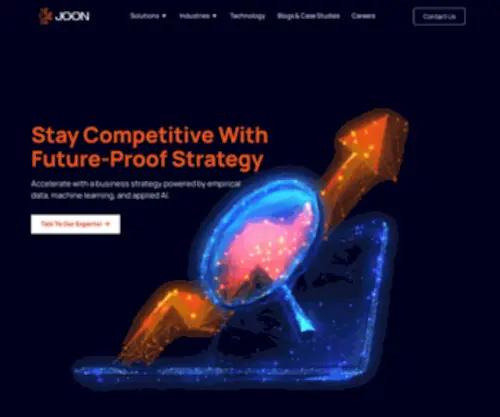 Joonsolutions.com(Data Solutions) Screenshot