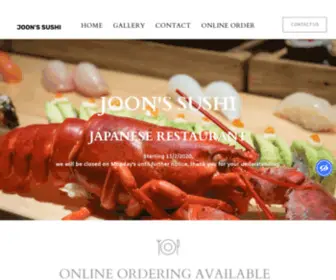 Joonssushi.com(Joonssushi) Screenshot
