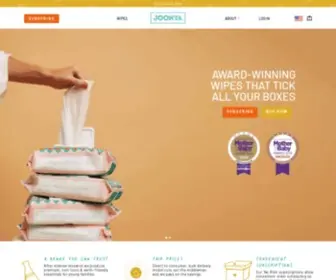 Joonya.com(Baby wipes for relaxed and healthy skin) Screenshot