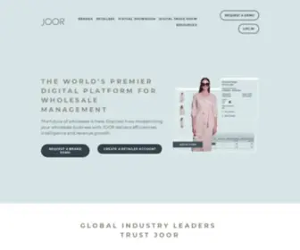 Joor.com(The World’s Premier Wholesale Management Platform) Screenshot