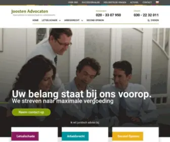 Joostenadvocaten.nl(Joosten Advocaten) Screenshot