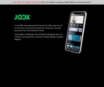 Joox.com(Joox) Screenshot