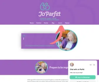 Joparfitt.com(Jo Parfitt) Screenshot