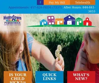 Joplinhometownpeds.com(Hometown Pediatrics Joplin) Screenshot