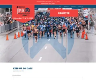 Joplinmemorialrun.com(Joplin Memorial Run) Screenshot