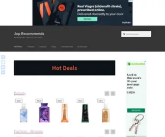 Joprecommends.com(Hottest Deals in UAE Online Shops) Screenshot