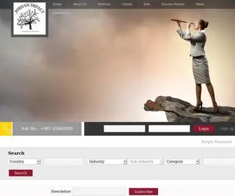 Jordan-Impact.jo(Jordan Impact Group) Screenshot