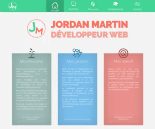 Jordan-Martin.fr(Jordan Martin) Screenshot