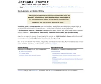 Jordanafoster.com(Jordana Foster) Screenshot