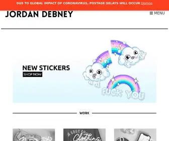 Jordandebney.com(JORDAN DEBNEY ART) Screenshot