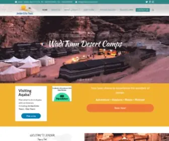 Jordanechotours.com(Jordan Echo Teams) Screenshot