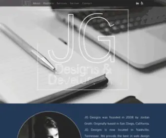 Jordangroth.com(JG Designs) Screenshot