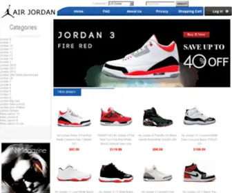 Jordanhegotgame.com(Jordan Retro 12) Screenshot