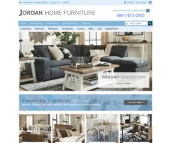 Jordanhomefurniture.com(Jordan Home Furniture) Screenshot