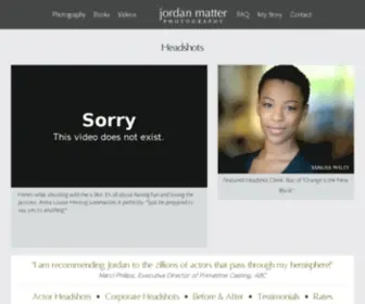 Jordanmatter.com(Jordan Matter Photography) Screenshot