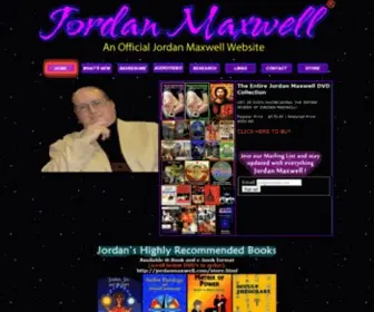 Jordanmaxwell.com(Jordan Maxwell) Screenshot