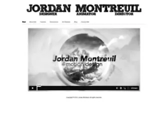 Jordanmontreuil.com(Jordan Montreuil) Screenshot