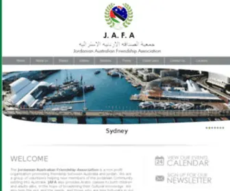Jordan.org.au(Australian Jordanian Society) Screenshot