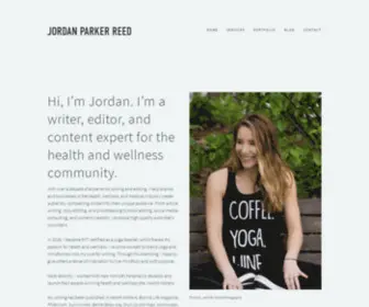 Jordanparkerreed.com(Jordan Parker Reed) Screenshot