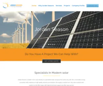 Jordanseasons.com(For Energy & Technology) Screenshot