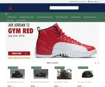 Jordanshoes.us.org(Jordan Shoes Outlet Store) Screenshot