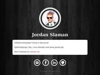 Jordanslaman.com(Jordan Slaman) Screenshot