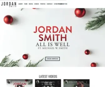 Jordansmithofficial.com(Jordan Smith) Screenshot