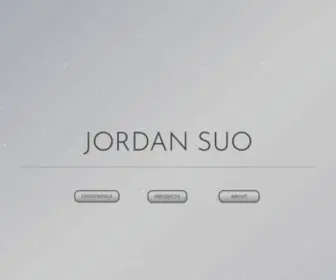 Jordansuo.com(Jordan Suo) Screenshot