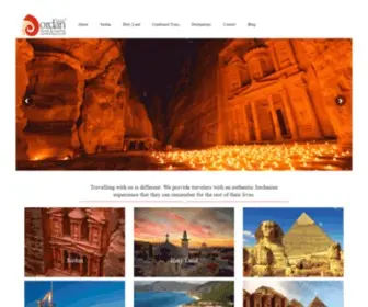 Jordantours-Travel.com(Jordan Travel Agency & Tour Operator) Screenshot
