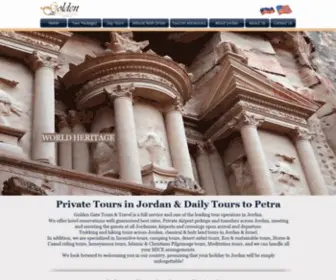 Jordantoursmakers.com(Private Tours) Screenshot