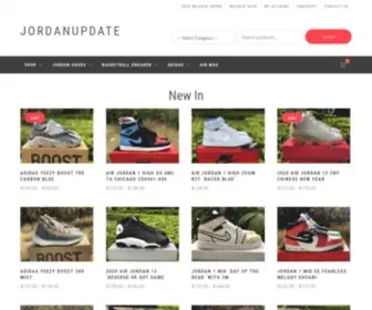 Jordanupdate.com(Buy Classic & New Air Jordan or Basketball Shoes Guide) Screenshot