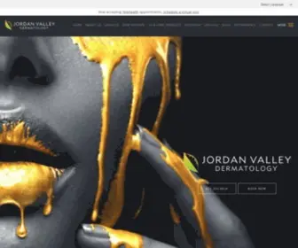 Jordanvalleydermatology.com(Participating Telehealth provider) Screenshot