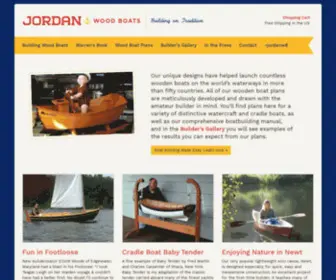 Jordanwoodboats.com(Jordan Wood Boats) Screenshot