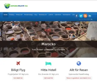Jordenrunt.nu(Allt för resan) Screenshot