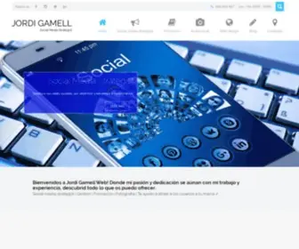 Jordigamell.com(JORDI GAMELL) Screenshot