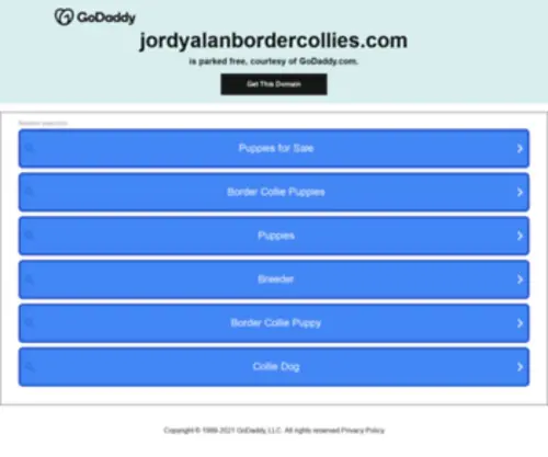 Jordyalanbordercollies.com(JORDYALAN) Screenshot