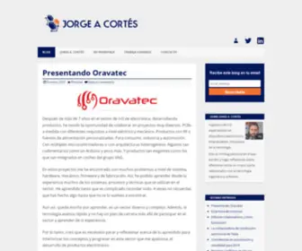 Jorgeacortes.com(Cortés) Screenshot