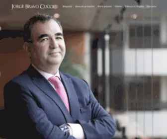 Jorgebravocucci.pe(Jorge Bravo Cucci) Screenshot