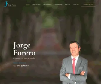 Jorgeforero.co(Jorge Forero Home) Screenshot