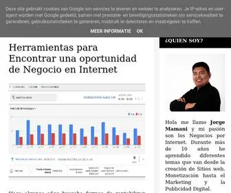 Jorgemamani.com(Jorge Mamani) Screenshot