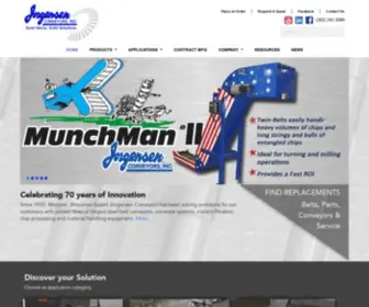 Jorgensenconveyors.com(Jorgensen Conveyors) Screenshot