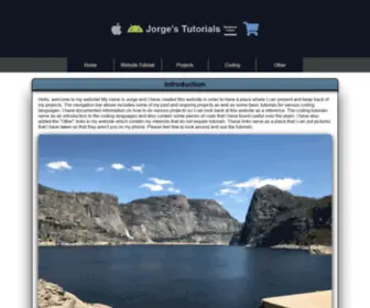 Jorgestutorials.com(Jorge's Tutorials) Screenshot