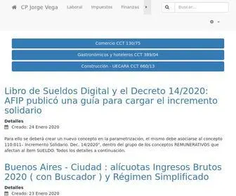 Jorgevega.com.ar(JORGE VEGA) Screenshot