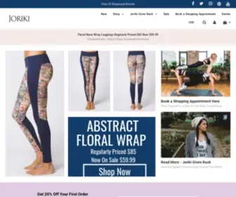 Joriki.com(Unique yoga & yoga) Screenshot