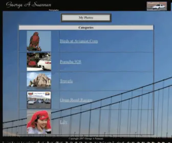 Jorj7.com(George A Suennen's Web Site) Screenshot