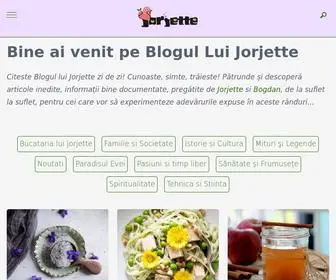 Jorjette.ro(Blogul Lui Jorjette) Screenshot